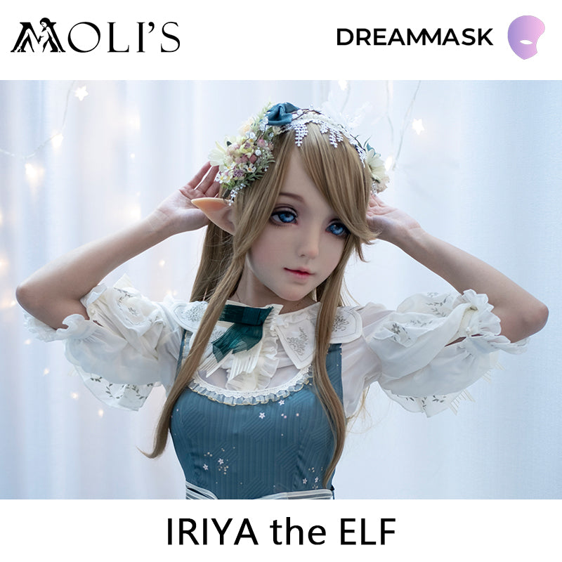 "Iriya" The Elf Silicone Female Mask | Ears Changable - InTheMask by Moli's