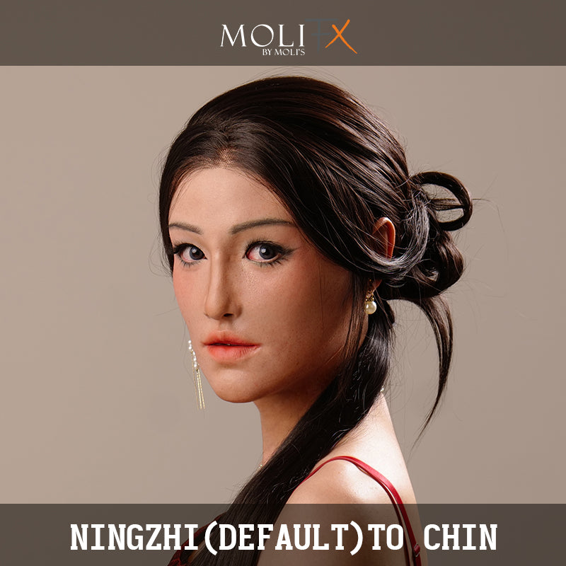 MoliFX | “Linglong” Ningzhi Makeup | The Oriental Beauty Female Mask with Breasts C Cup X04 - InTheMask by Moli's