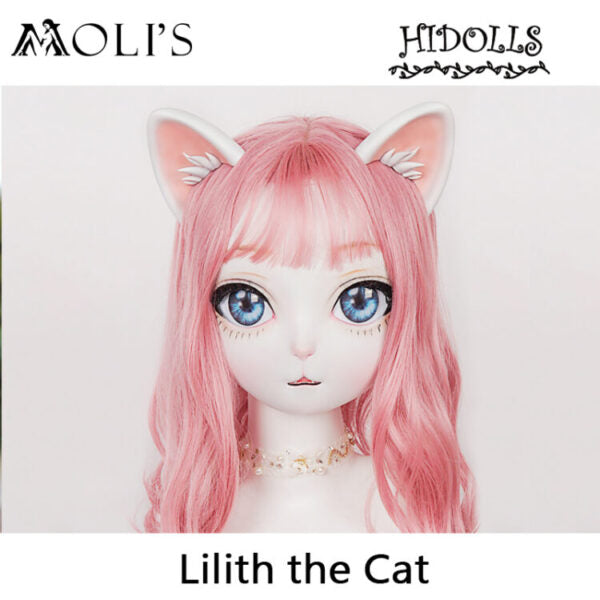 „Lilith“ Die Katzenpuppenmaske 