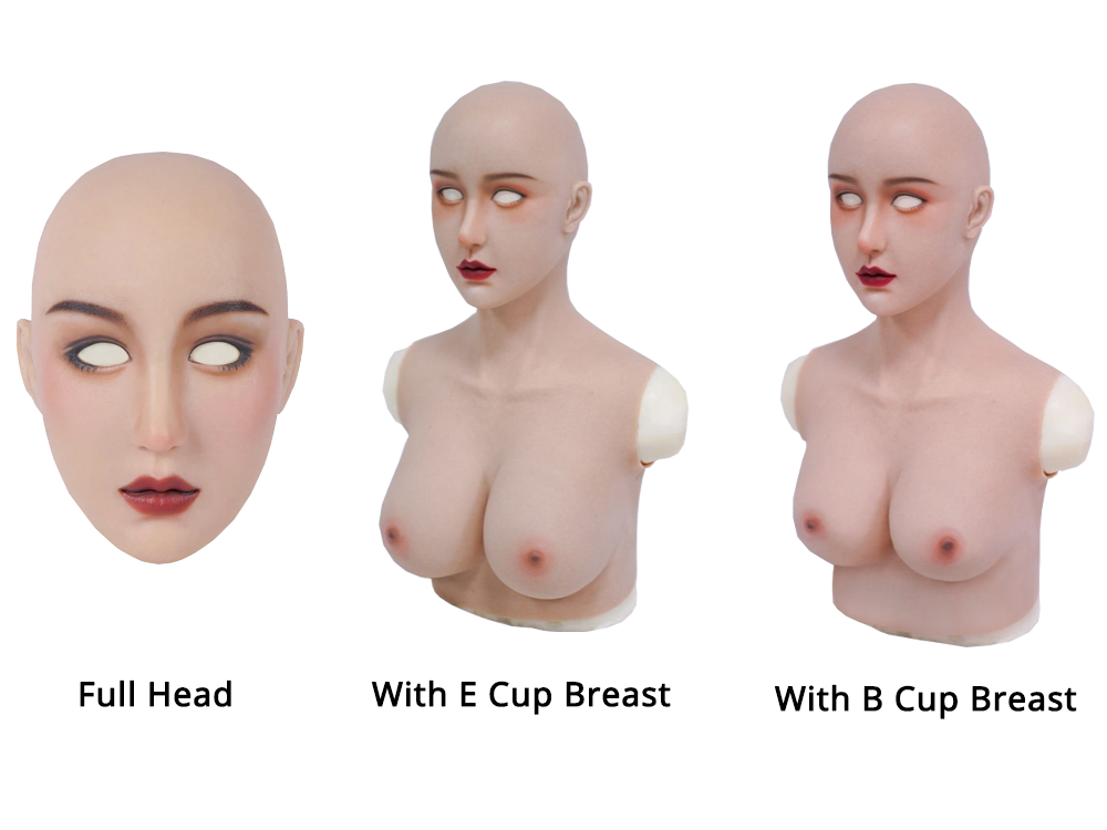 “Nina” The Silicone Mask Makeup Plus+ Series