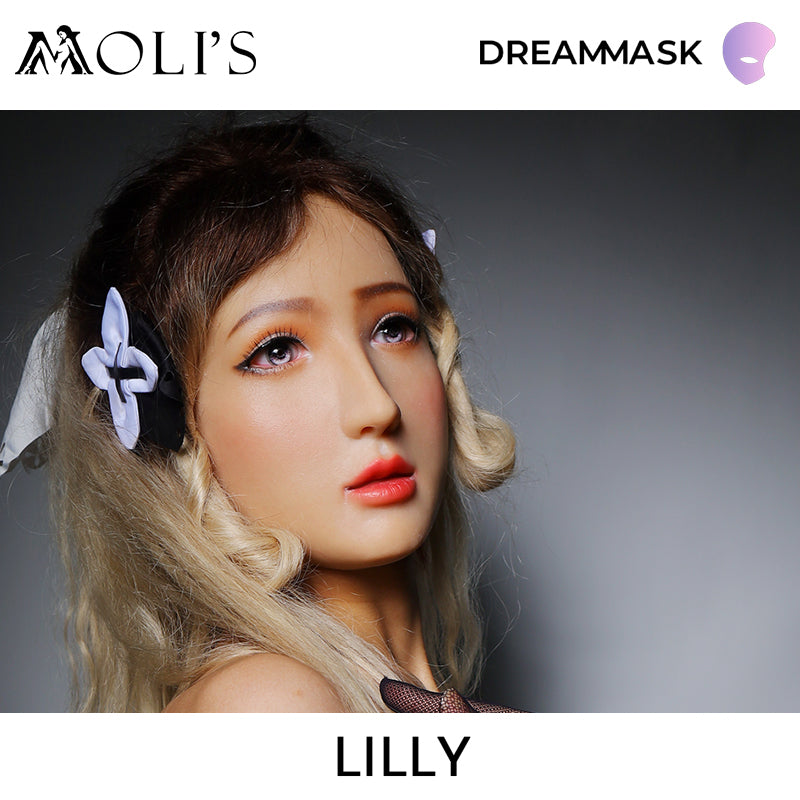 “Lilly” The Silicone Female Mask - InTheMask by Moli's