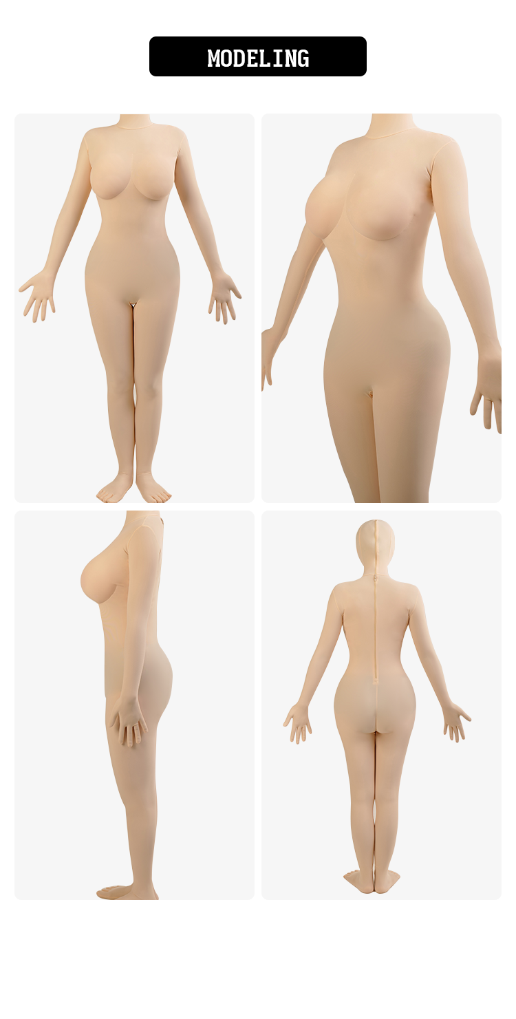 Skinsuit2 | KIG Hadatai for Kigurumi Baby Pink Zentai