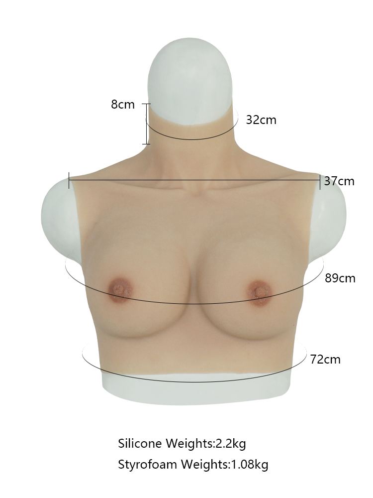 S-LINE | NEW D CUP SILICONE BREASTS ENHANCED DETAILS