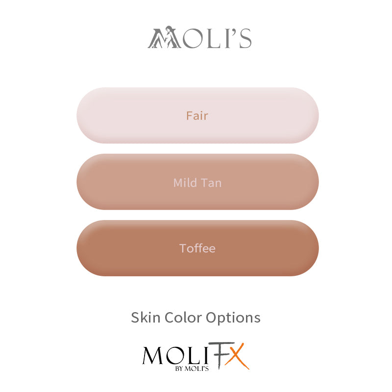 MoliFX | Molly S “Daily Beauty” Makeup Style SFX Silicone Female Mask X02C - InTheMask by Moli's