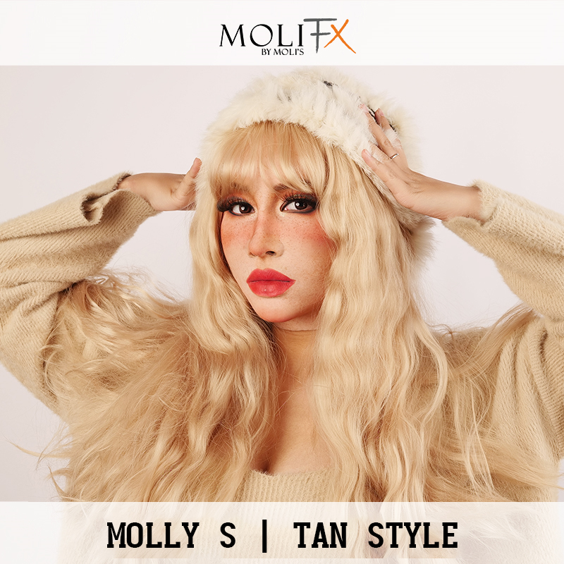 MoliFX | “Molly S” Tan Style Makeup The Silicone Female Mask X02T