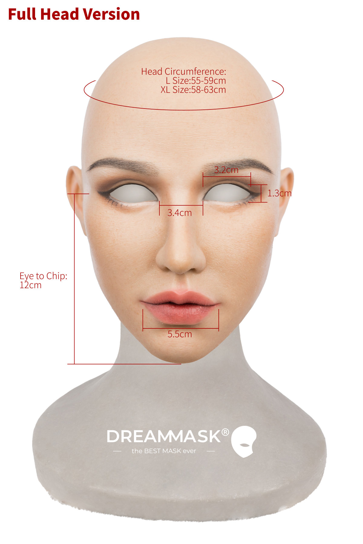 Doris | M26+  Silicon Mask  Plus+ Series - InTheMask by Moli's