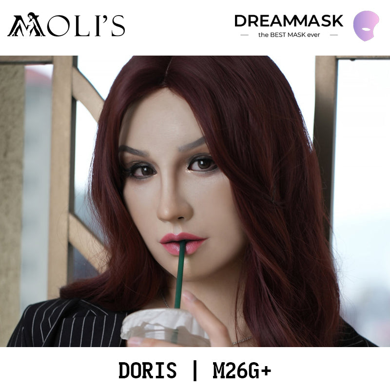 Doris | M26G+ Office Lady Silicon Mask Make-up Plus+ Series