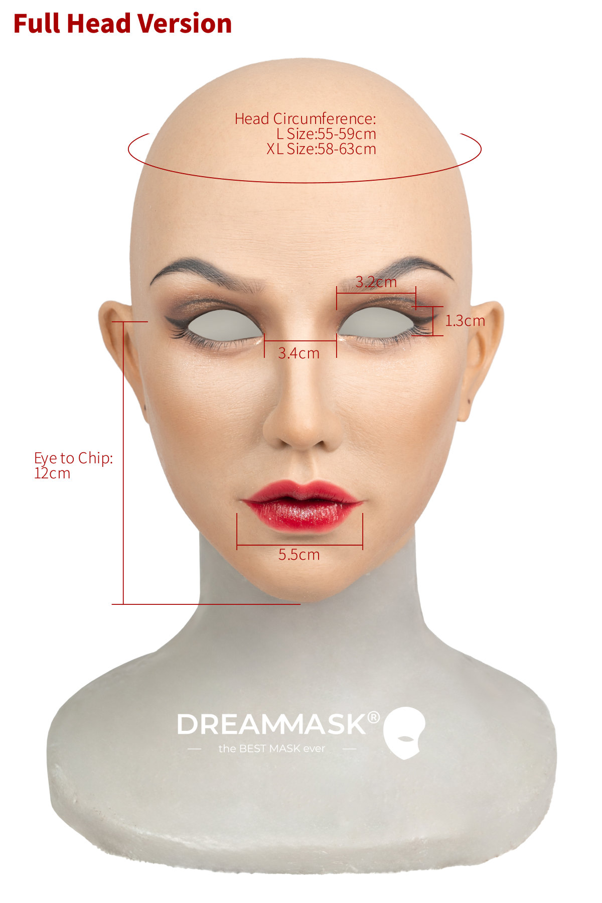 Doris | M26G  Office Lady Silicon Mask Make-up Series - InTheMask by Moli's