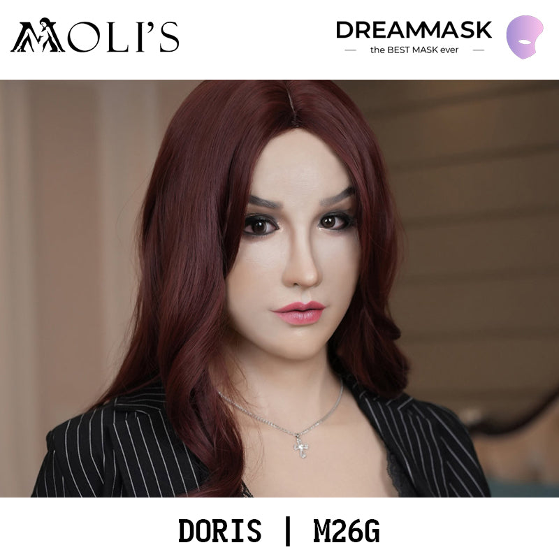 Doris | M26G  Office Lady Silicon Mask Make-up Series