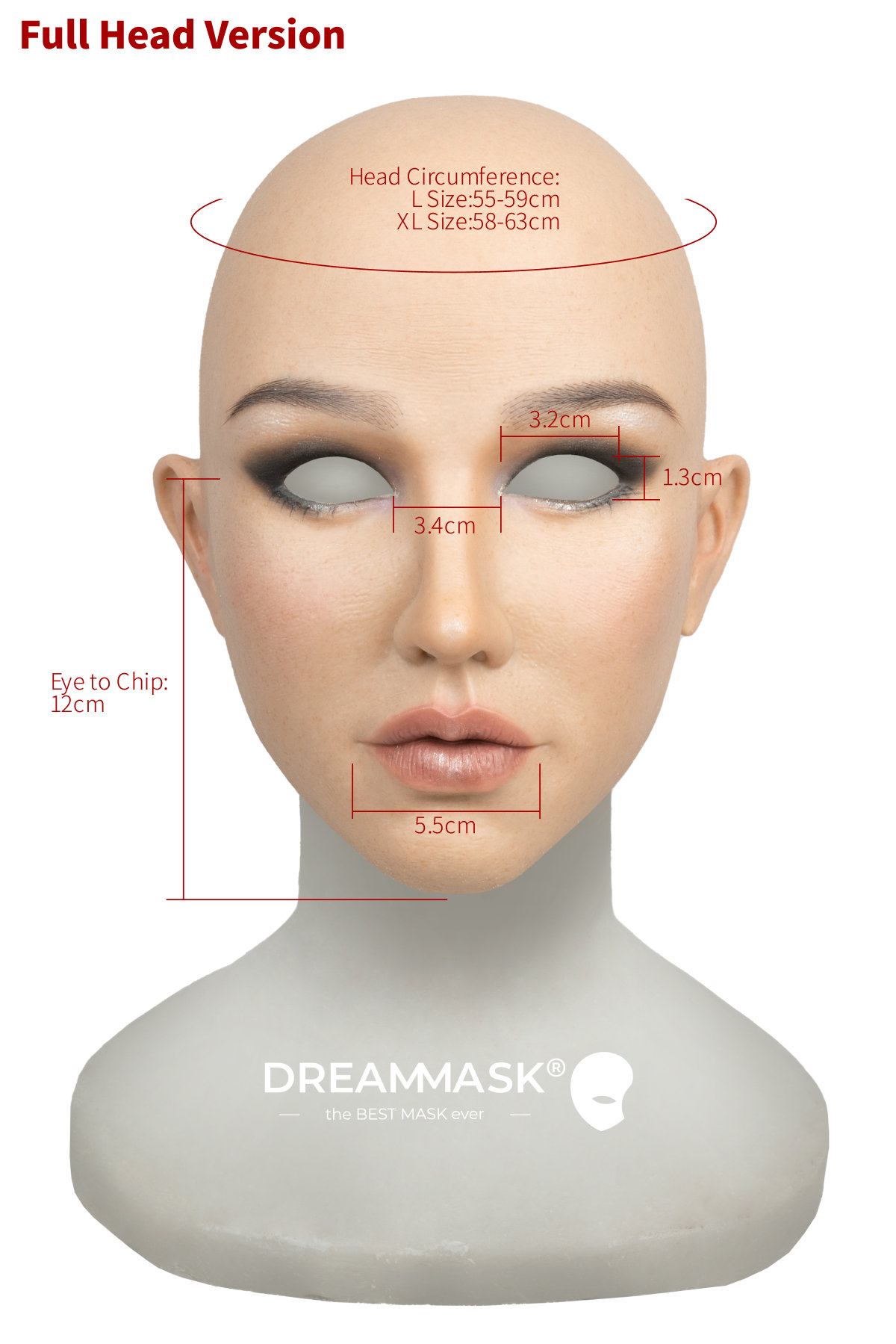 Doris | M26M+ Doris Silicon Mask Make-up Plus Series