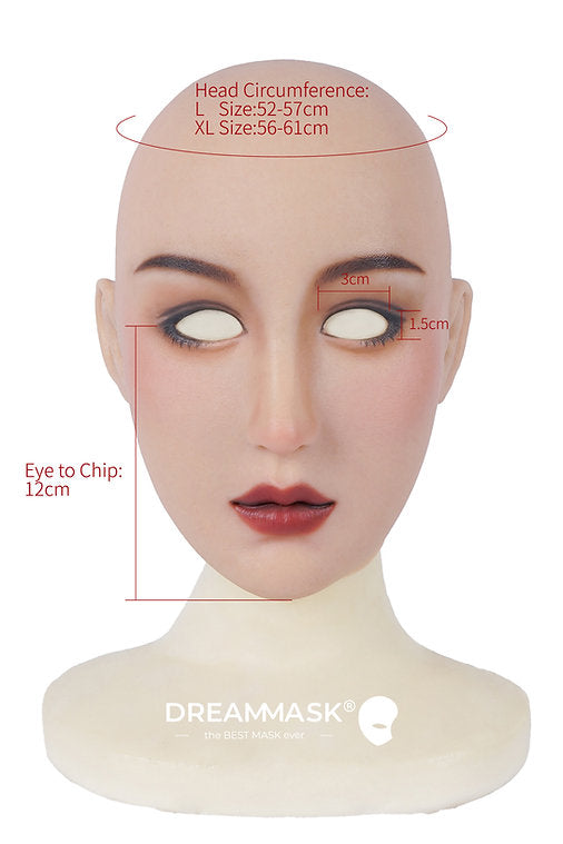 "Nina" The Silicone Mask Goddess Special Makeup Version - InTheMask by Moli's