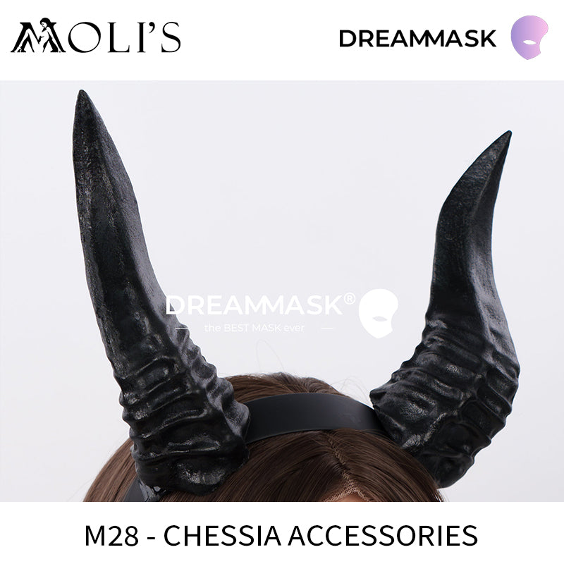 M28 - Chessia Accessories Demon Horns - InTheMask by Moli's