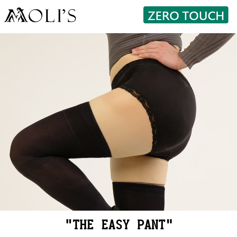 "The Easy Pant" SIlicone Vagina Pant with Hip Padding by Zero Touch