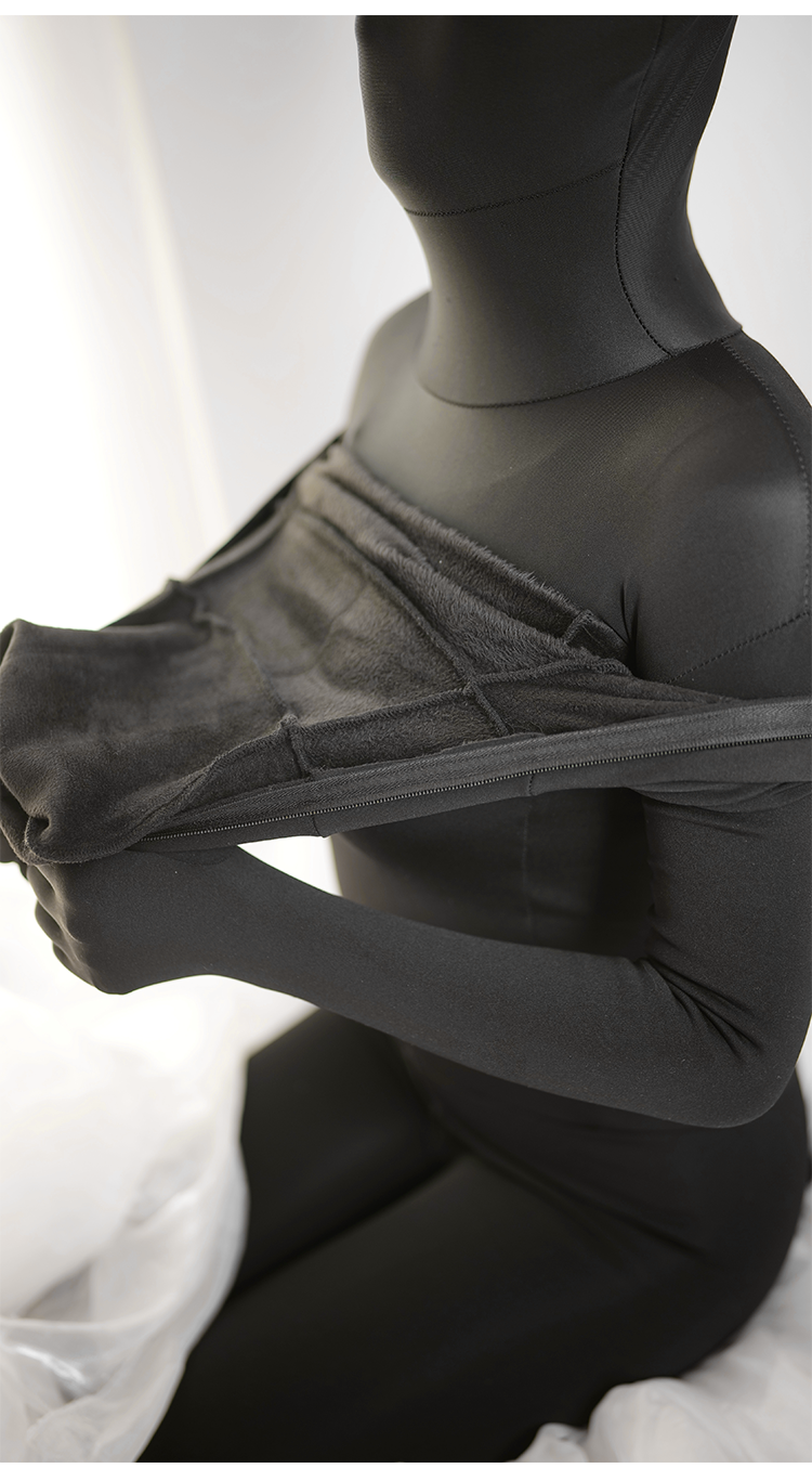 ULTRA THICK Series | "Ultra+6800D/9800D/12800D" Black by Moli's Zentai - InTheMask by Moli's