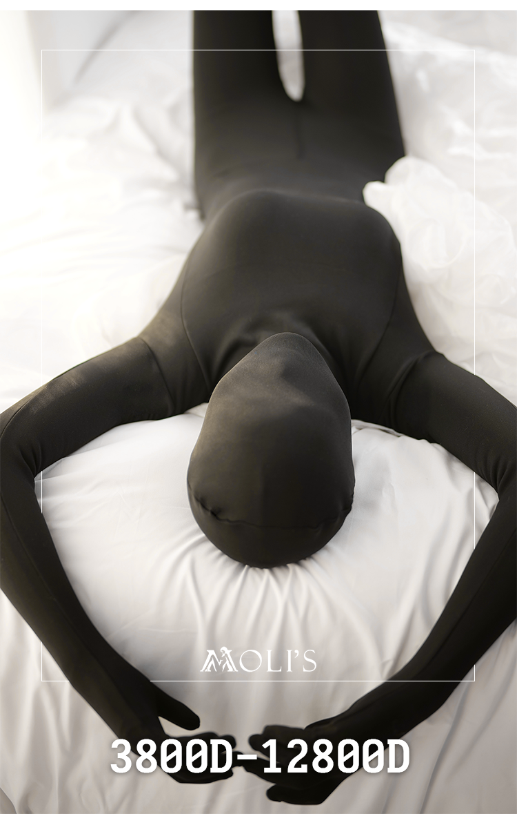 ULTRA THICK Series | "Ultra+6800D/9800D/12800D" Black by Moli's Zentai - InTheMask by Moli's