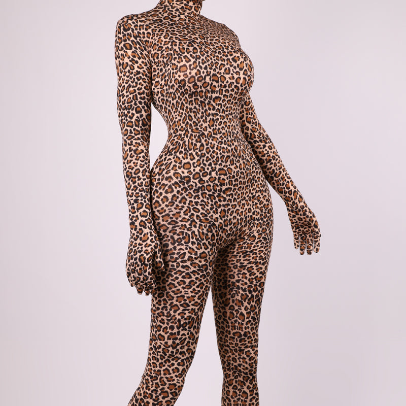 Moli's Zentai | "Leopard" Lycra Custom Zentai - InTheMask by Moli's