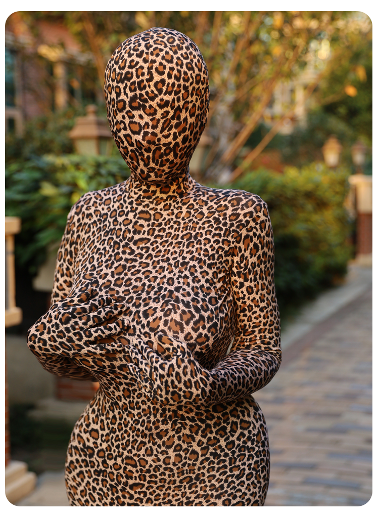 Moli's Zentai | "Leopard" Lycra Custom Zentai - InTheMask by Moli's