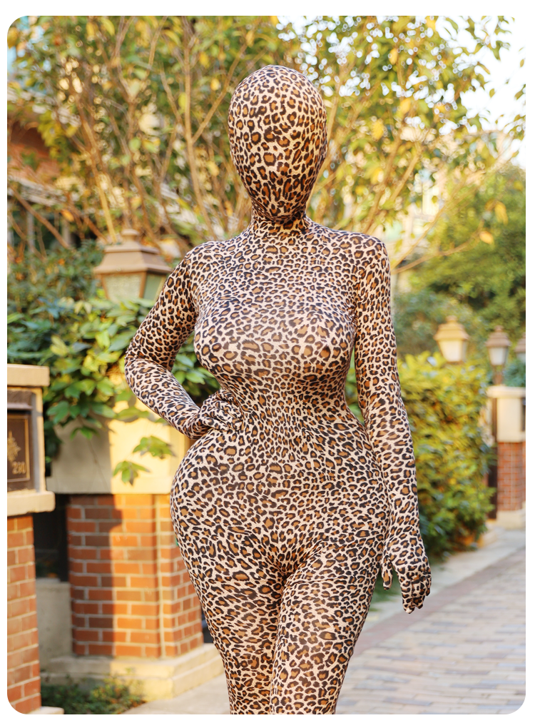 Moli's Zentai | "Leopard" Lycra Custom Zentai - InTheMask by Moli's