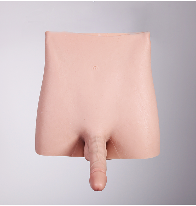 "David" Silicone Dildo Pant Female to Male Strap-on Realistic Dick - InTheMask by Moli's