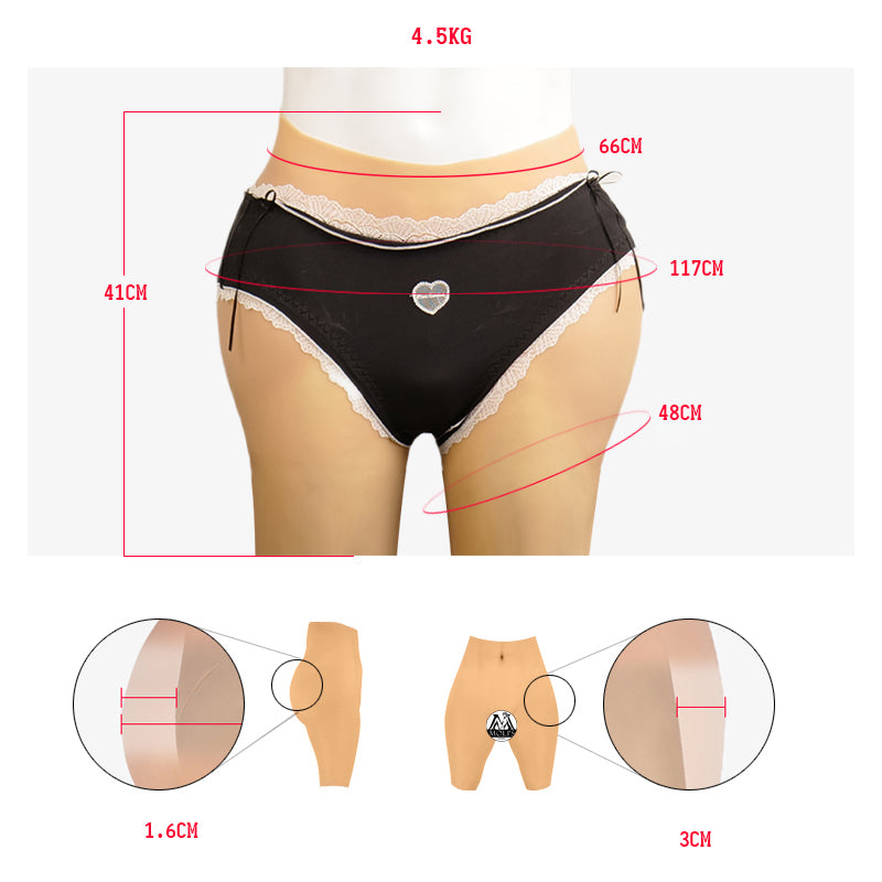 The KimS 2 | Silicone Girdle Pant Hip Padding 3CM+