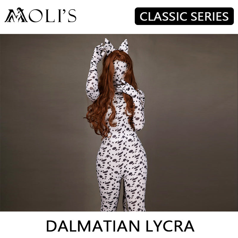 Moli's Zentai | "Dalmatian" Spotted Dog Print of ANIMAL Series - InTheMask by Moli's