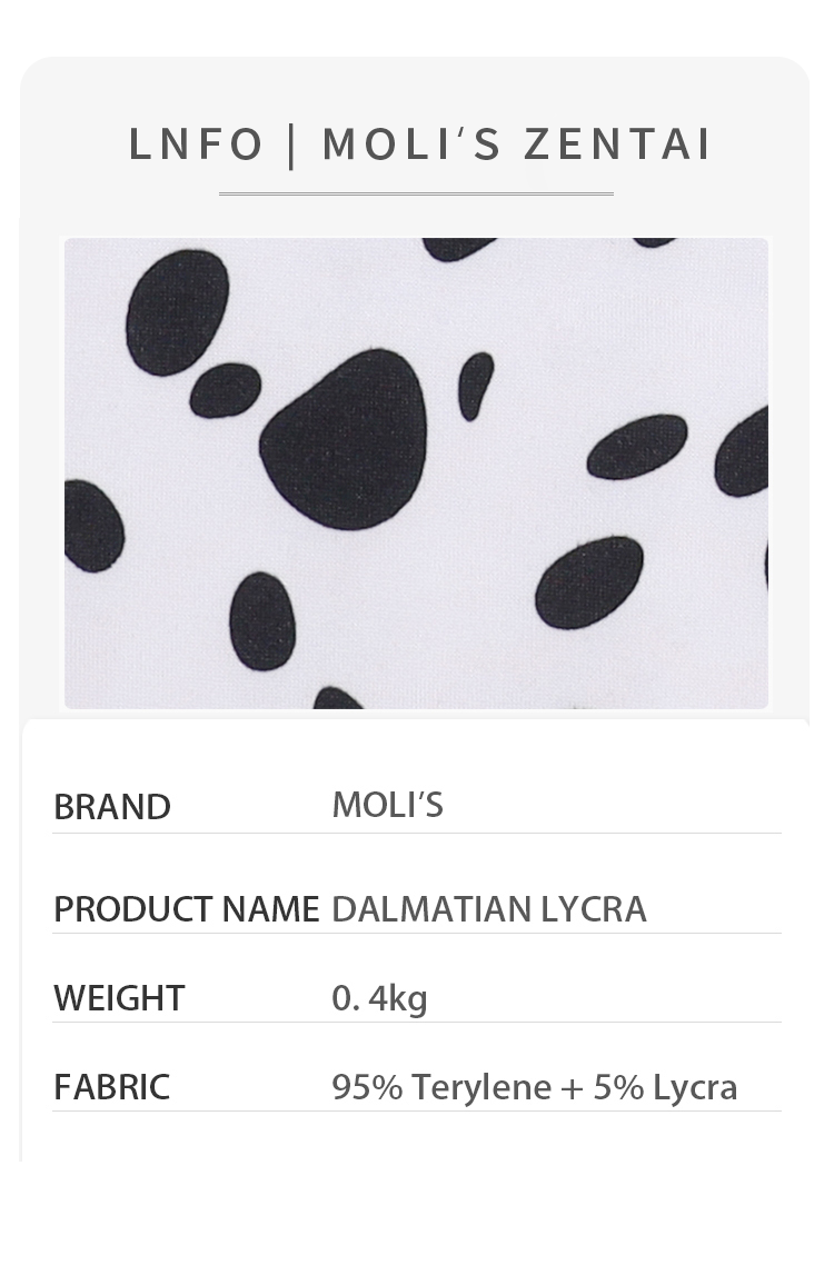 Moli's Zentai | "Dalmatian" Spotted Dog Print of ANIMAL Series - InTheMask by Moli's