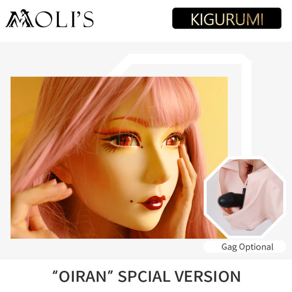 Furgie “Oiran” Special Version | Gagged Female Doll Mask by Moli's ...