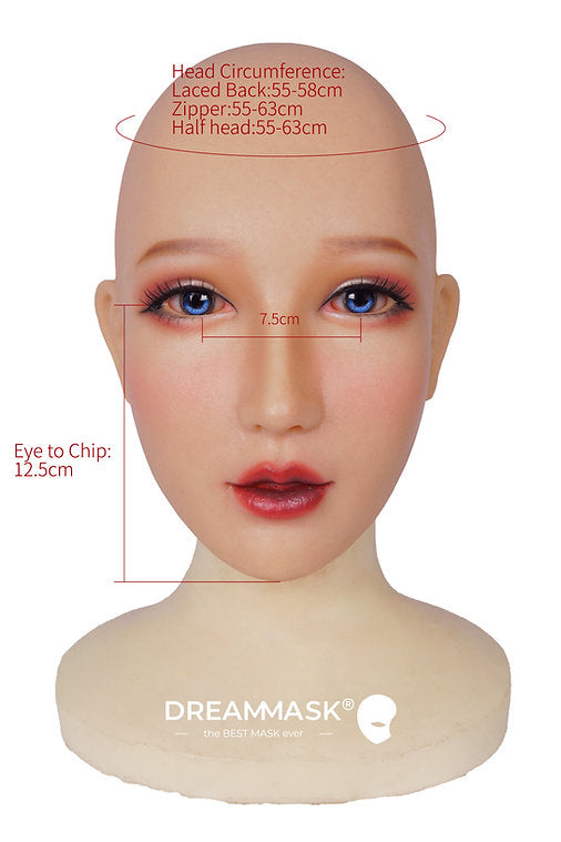 “Lilly” The Silicone Female Mask Night Makeup - InTheMask by Moli's