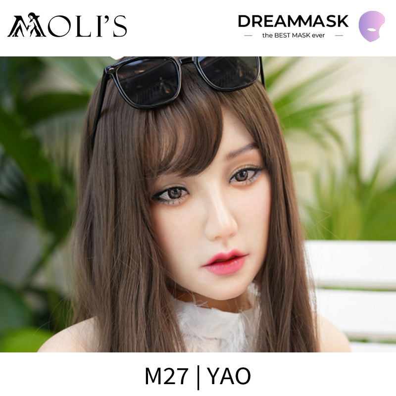 Yao | M27 The Female Mask with Changable Microporous Eyes - InTheMask by Moli's