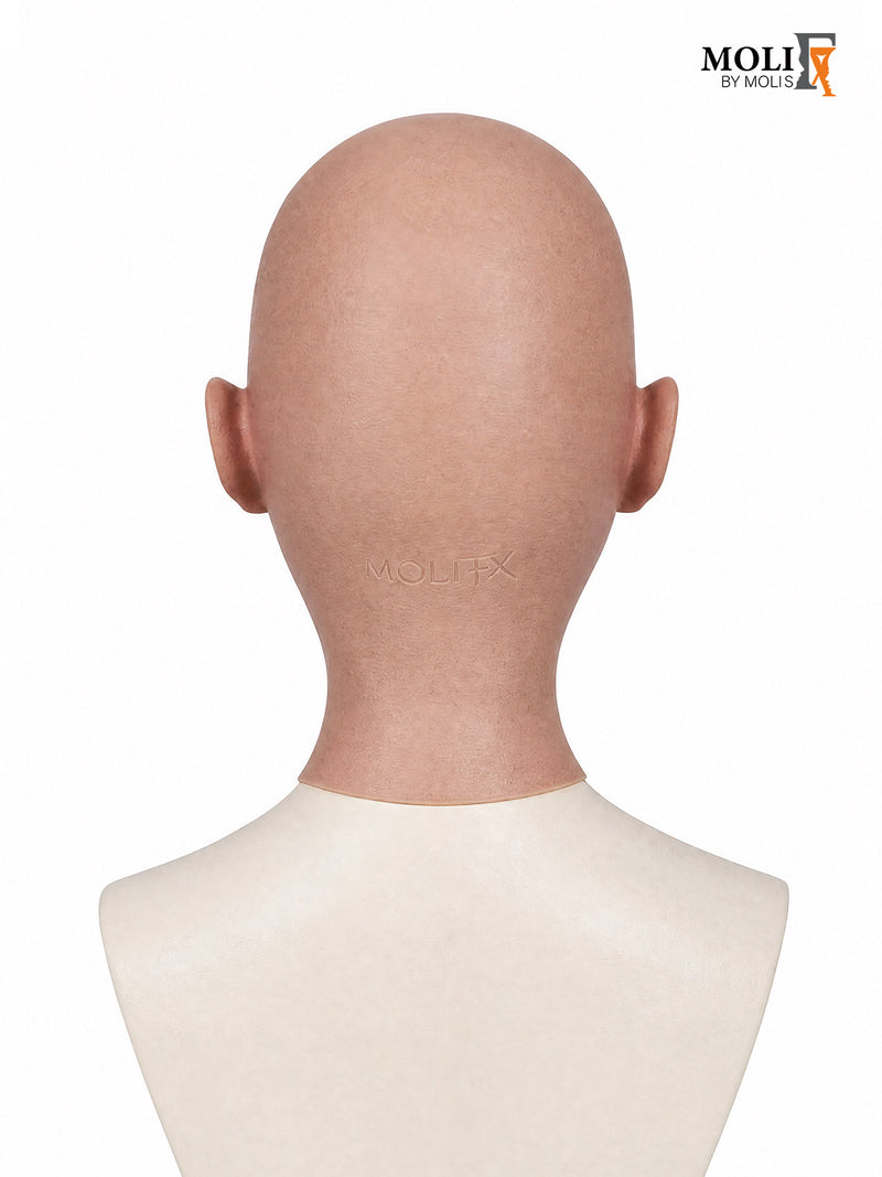 MoliFX | "Molly S" Mild-tan Complexion Silicone Female Mask SFX Class X02D