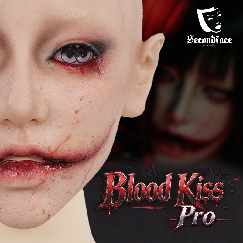 "Blood Kiss" 2026 Halloween Special Makeup Female Mask Inspired by Acedia